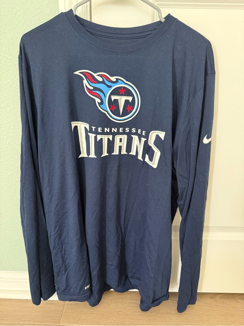 NFL Tennessee Titans Dri-fit Long Sleeve Tee